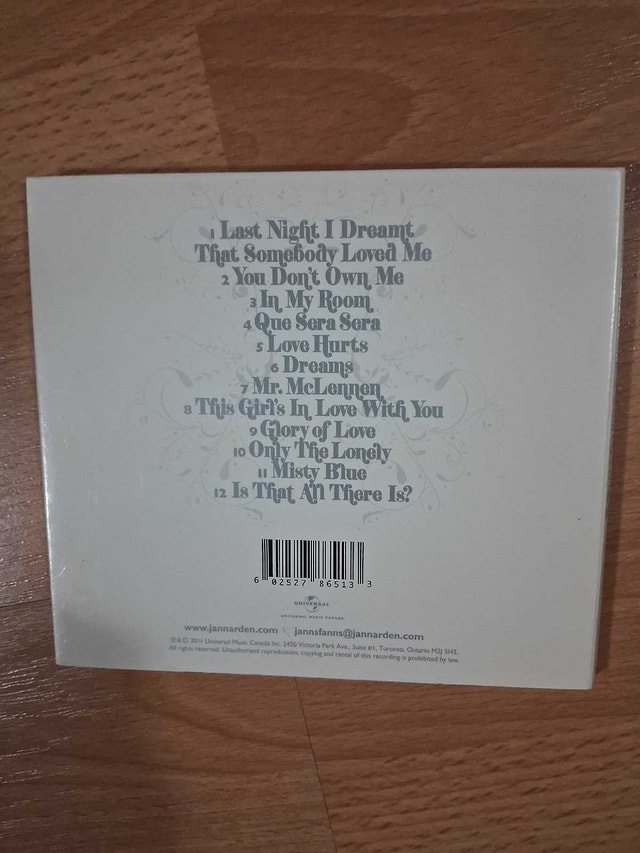 JANN ARDEN - UNCOVER ME 2 (SIGNED CD) - photo 2