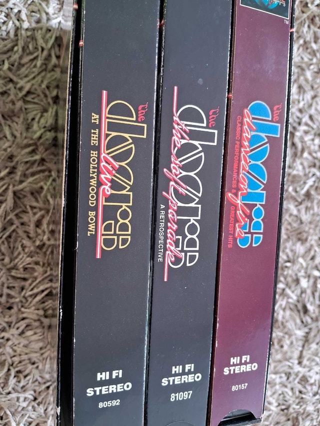 THE DOORS: 3X VHS BOX SET - photo 4