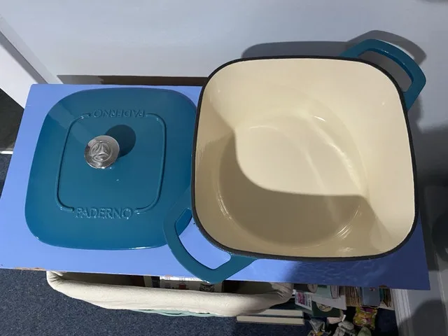 Paderno Blue Cooking Pot    #Cleanout image indicator(2)