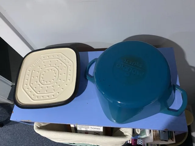 Paderno Blue Cooking Pot    #Cleanout image indicator(3)