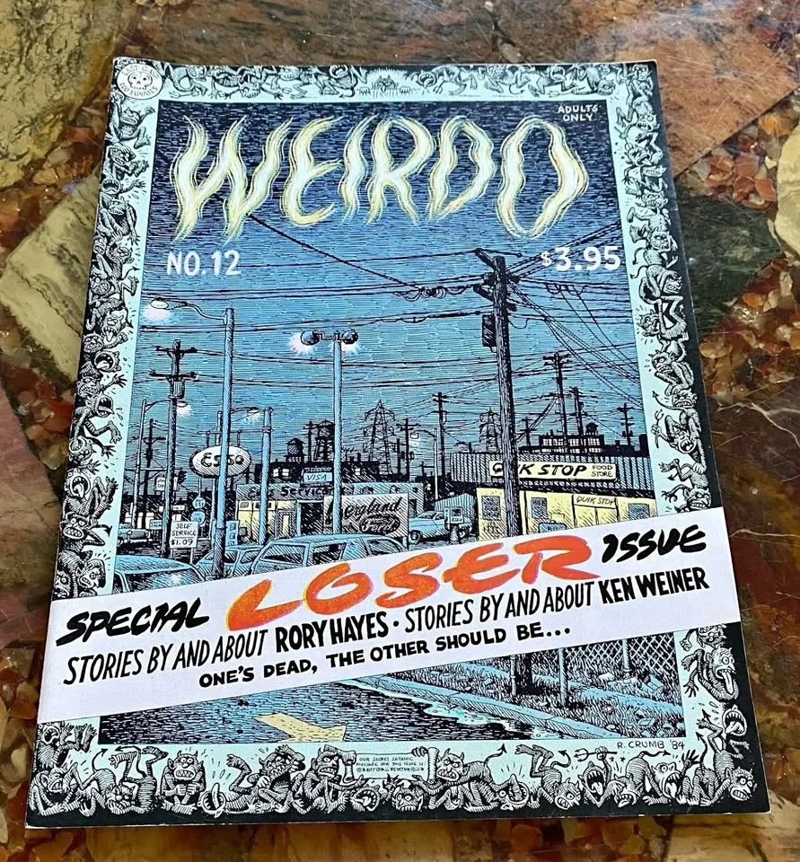 Rare Comic - WEIRDO # 15 Robert Crumb