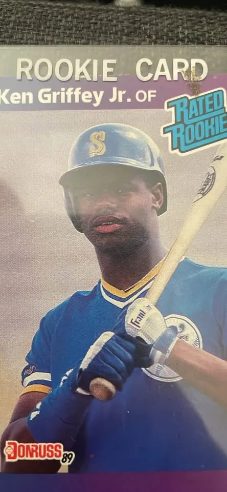 Deion Sanders (FB) and Ken Griffey Jr Rookie Cards -$25/OBO image indicator(6)