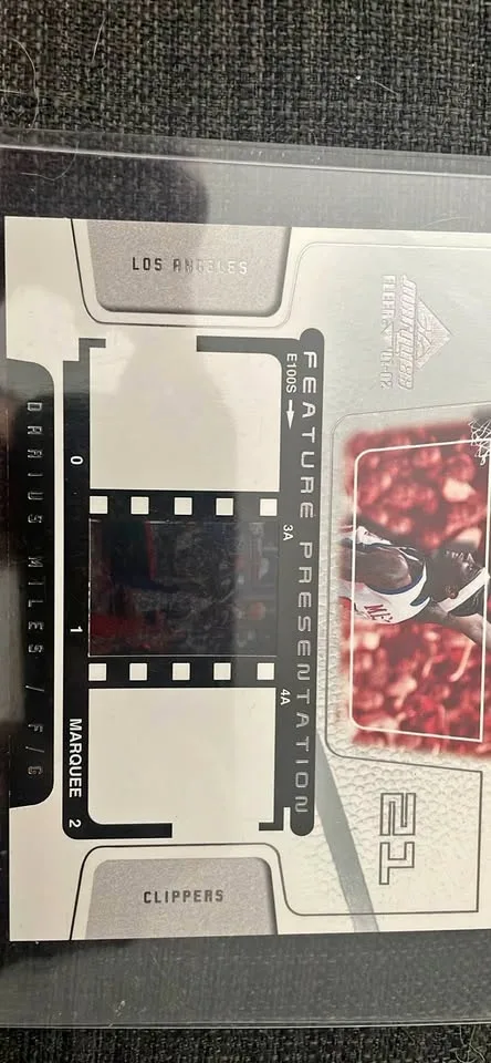 Darius Miles Card - Game Dated Feature Presentation