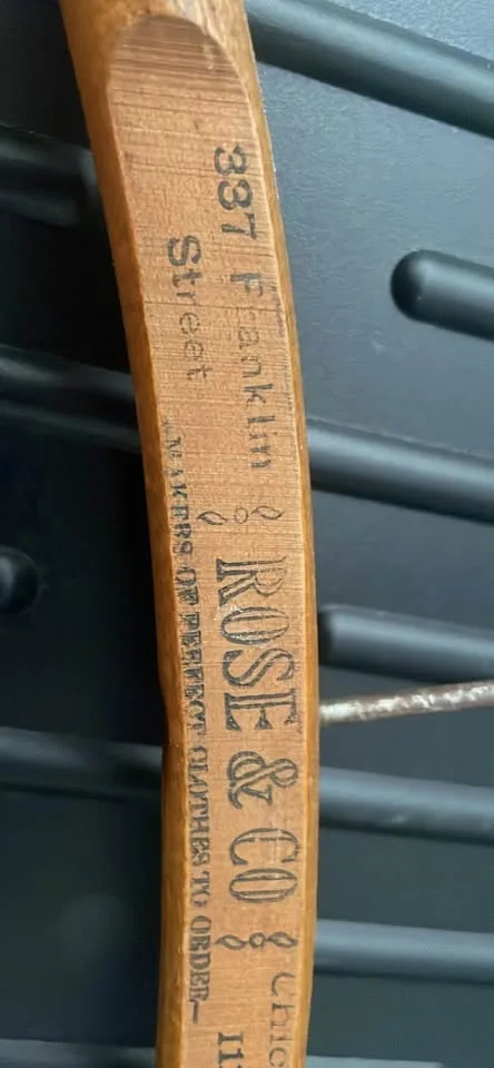 Vintage Rose & Co. Wooden Hanger - 337 Franklin St, Chicago,IL image indicator(2)