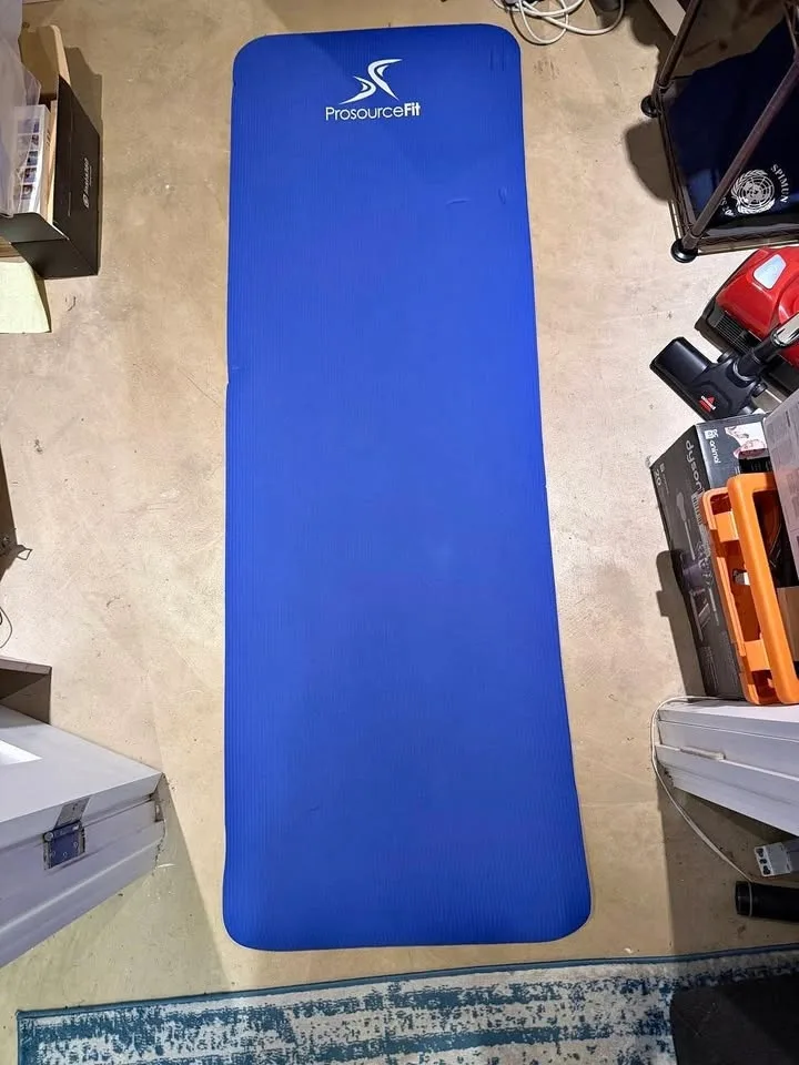 ProsourceFit Blue Yoga, Pilates Mat