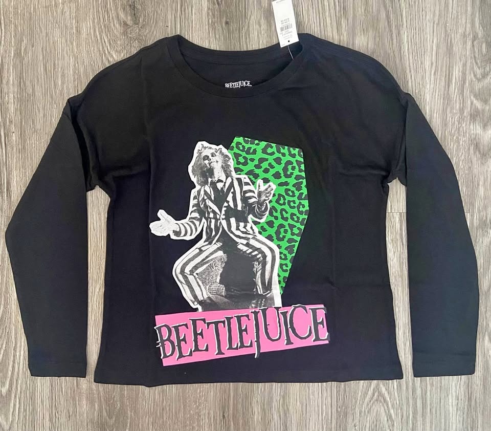 NWT: Old Navy BEETLEJUICE Tee Size Kids L (10-12 yrs)
