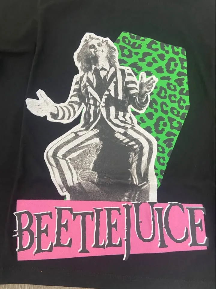 NEW w/ TAGS: Old Navy BEETLEJUICE Tee Size Kids L (10-12 yrs) image indicator(2)