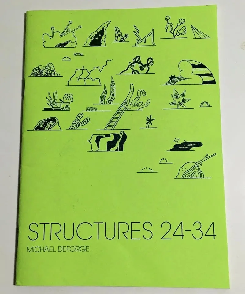 Rare Comic Zine - Structures by Michael Deforge
