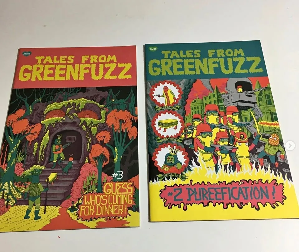 Rare Comics - Tales from green fuzz Issues 2 and 3