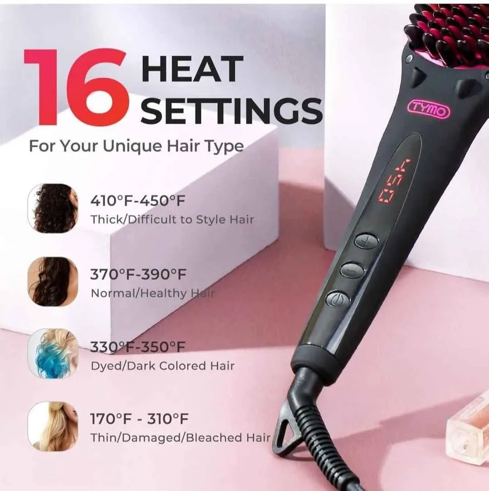 Heated Comb Hair Straightener (in box) image indicator(2)