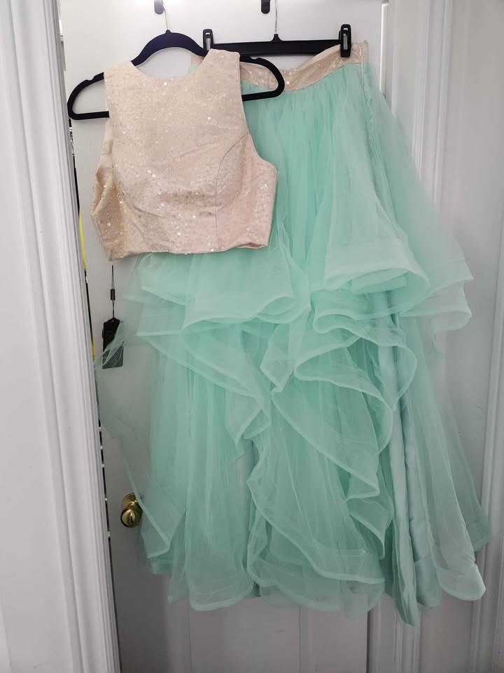 Brand new, never worn! Mint Green Gown/Dress (women's size large - photo 2