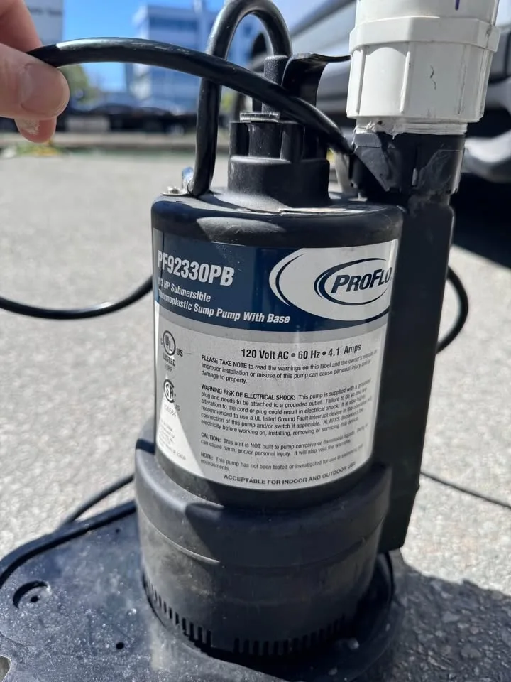 Submersible sump pump 1/3HP (pf92330pb) image indicator(6)