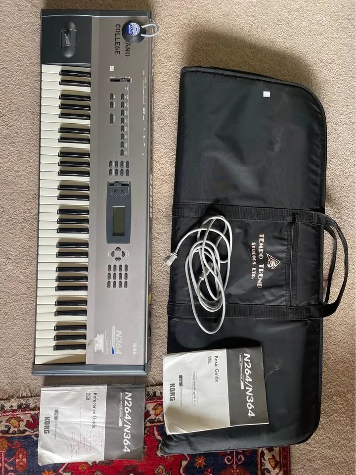 KORG N364 Music Workstation Keyboard Synthesizer