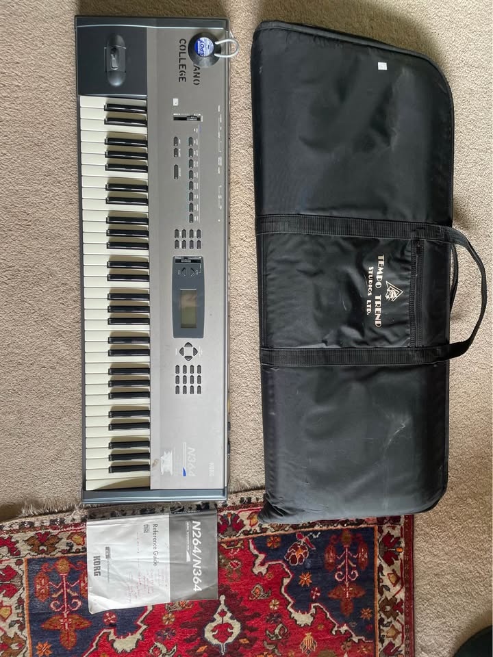 KORG N364 Music Workstation Keyboard Synthesizer - photo 2
