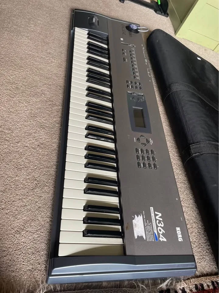 KORG N364 Music Workstation Keyboard Synthesizer image indicator(3)