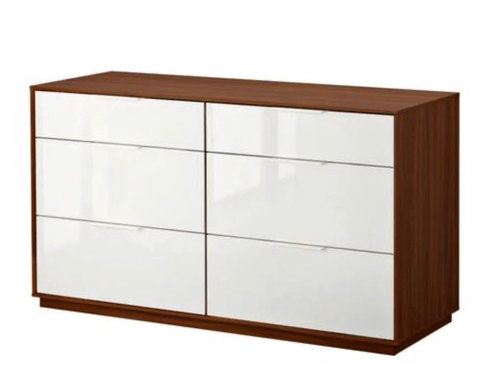 IKEA NYVOLL 6 Drawer Dresserbb
