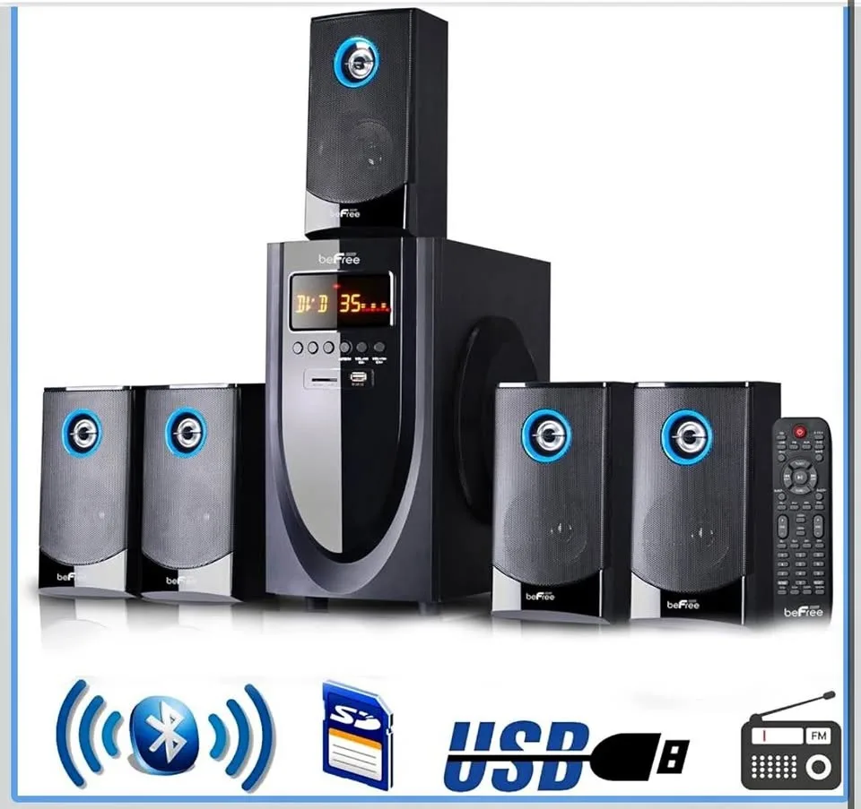 beFree Sound 5.1 Surround Sound System