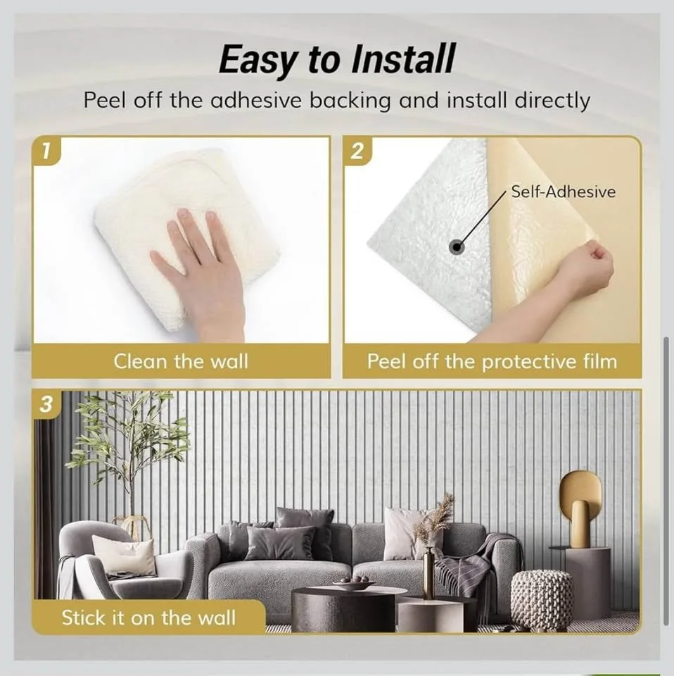 TONOR 8 Pack Acoustic Wood Wall Panels image indicator(5)