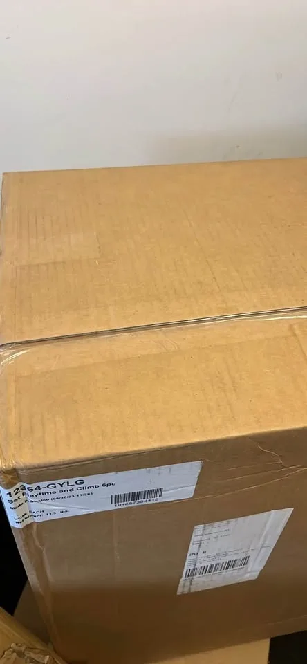 Softscape 6-Piece Soft Play Climber Set – Gray/Light Gray (Brand image indicator(8)