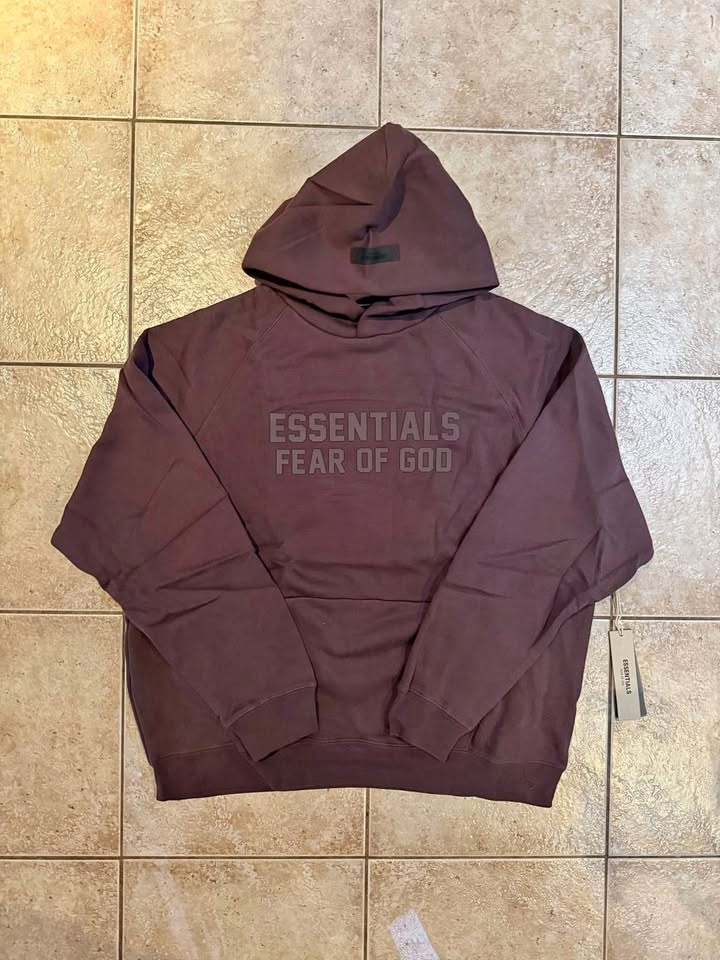 *AUTHENTIC* Essentials SS23 Plum Hoodie