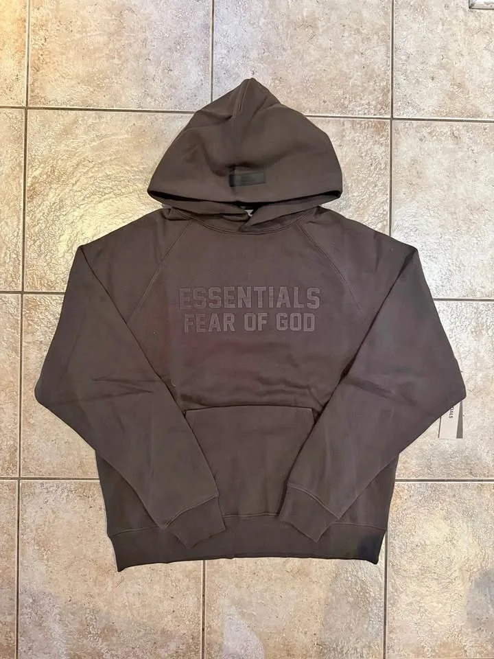 *AUTHENTIC* Essentials FW22 Off Black Hoodie