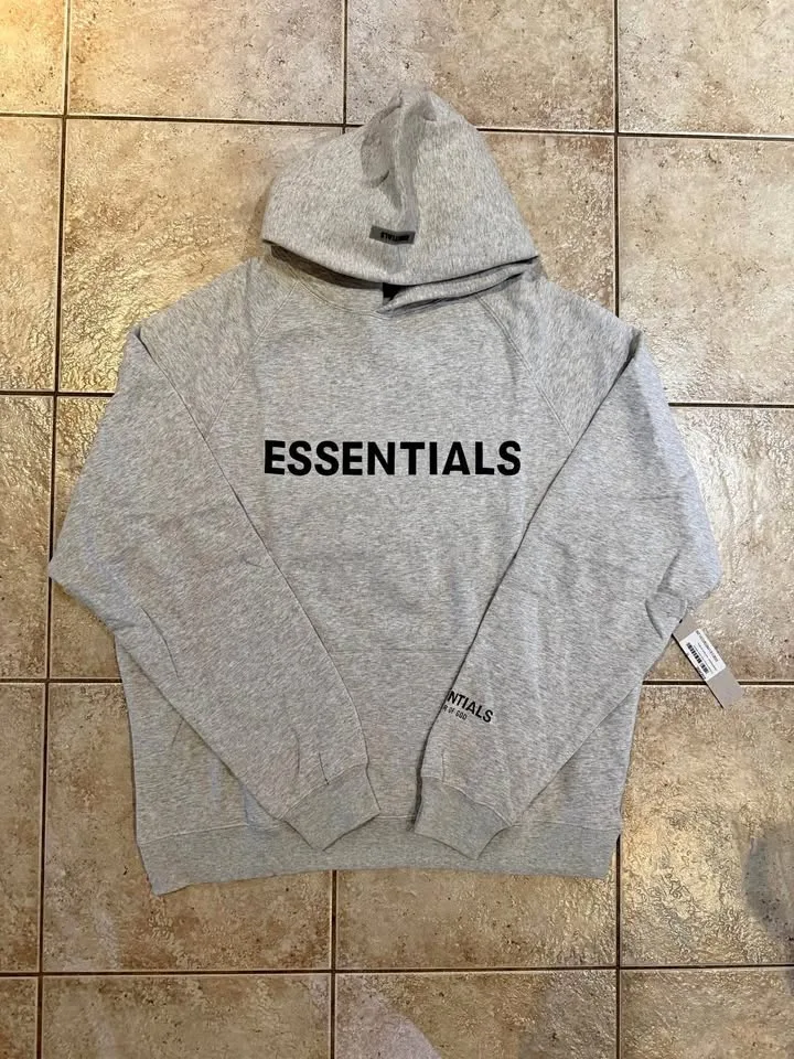 *AUTHENTIC* Essentials FW20 Heather Oatmeal Hoodie
