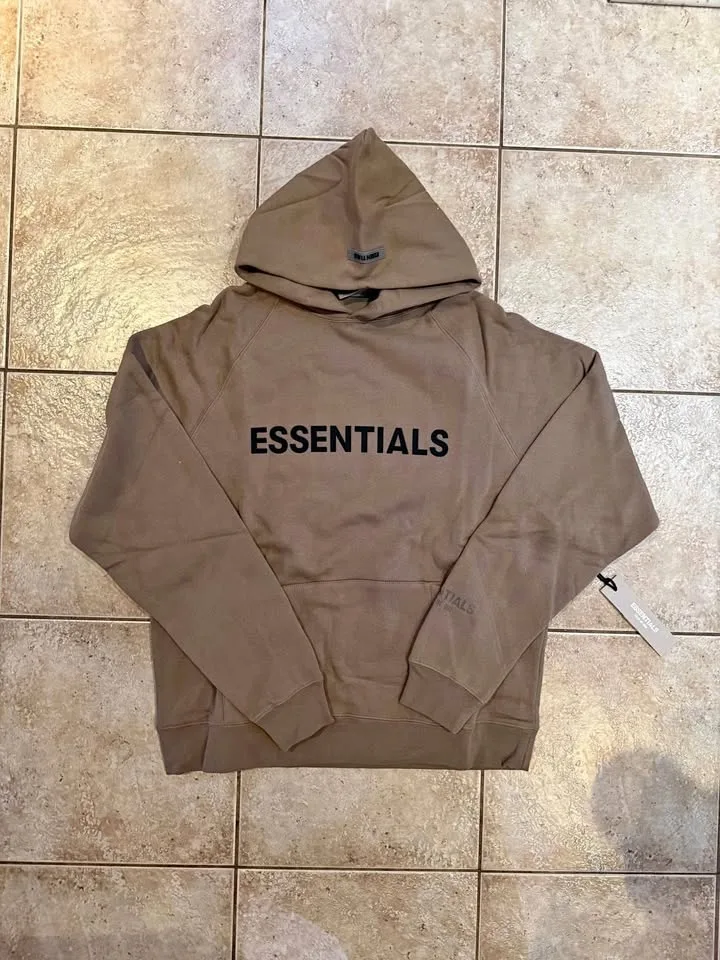 *AUTHENTIC* Essentials FW20 Taupe Hoodie