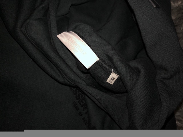 Essentials Hoodie Black XS - photo 4