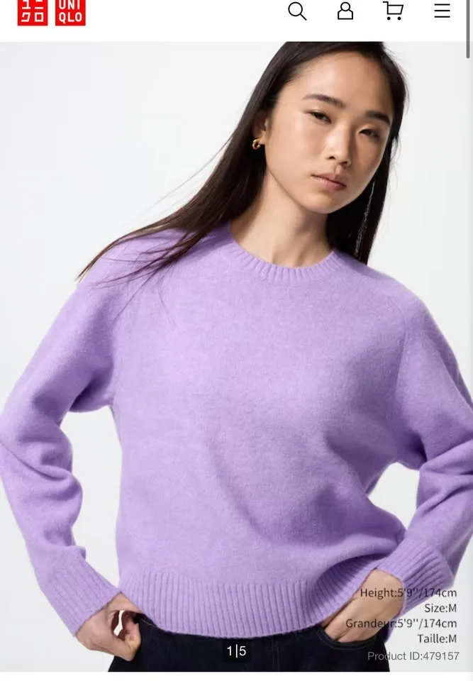 Selling Uniqlo sweaters image indicator(2)