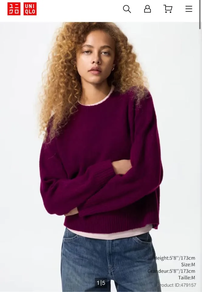 Selling Uniqlo sweaters image indicator(4)