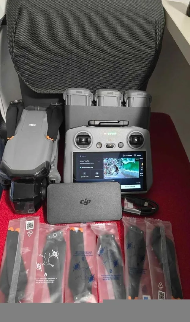 Moving Dec 9 - DJI Air 3S Drone Fly More Combo, RC2, 3 batteries