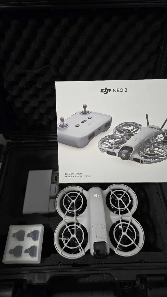 Moving Dec 9 - DJI Neo 2 and 1 Fly More Bundles, filters & bag