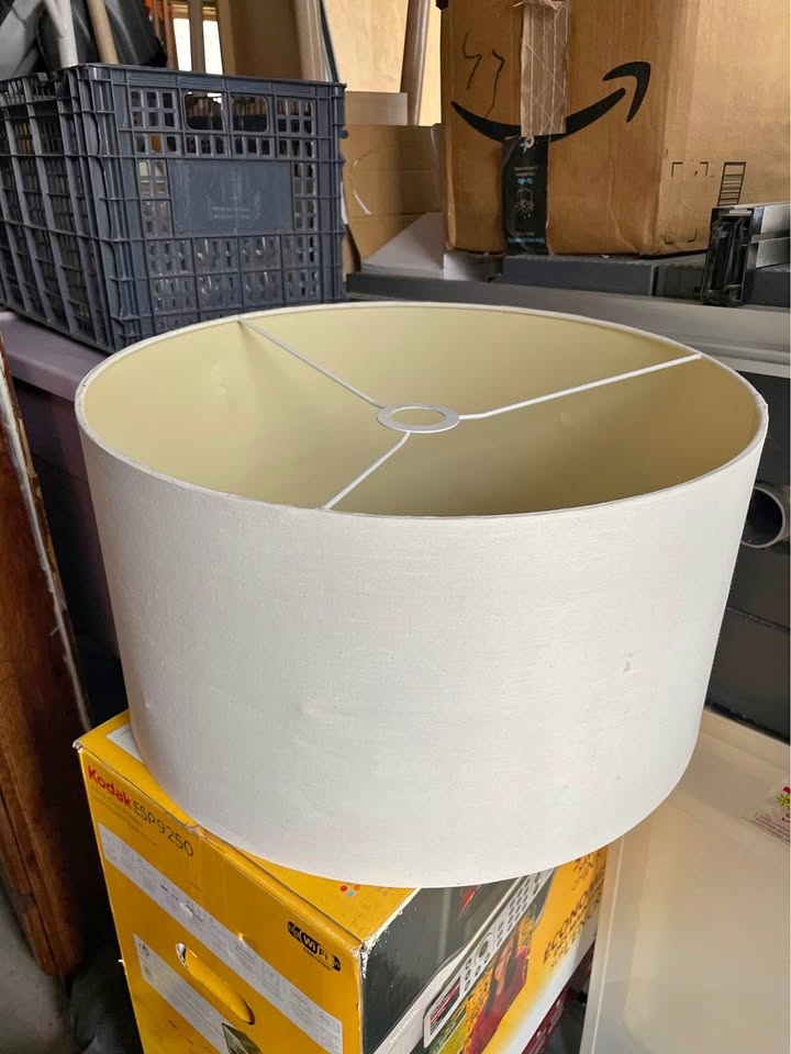 Big drum light shade #Cleanout
