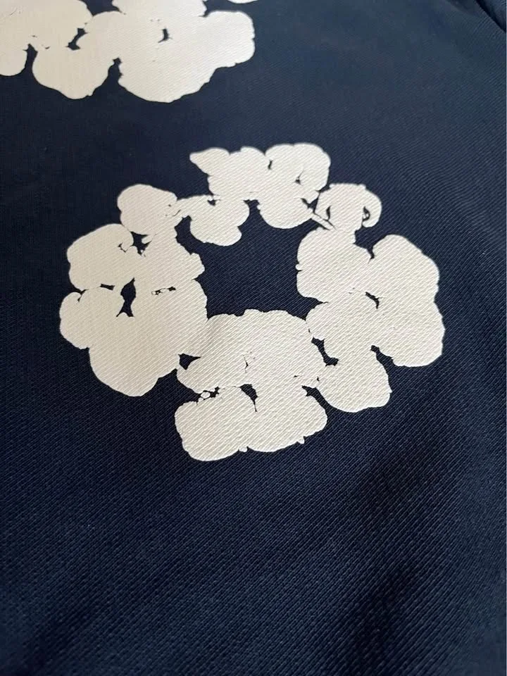 Denim Tears Hoodie - Navy Blue (Medium) image indicator(3)