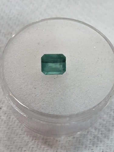 Loose Natural Colombian Emerald Cut Emerald Green Emerald - photo 4