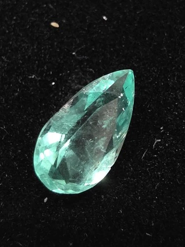 Pear Cut Natural emerald Colombian - photo 5