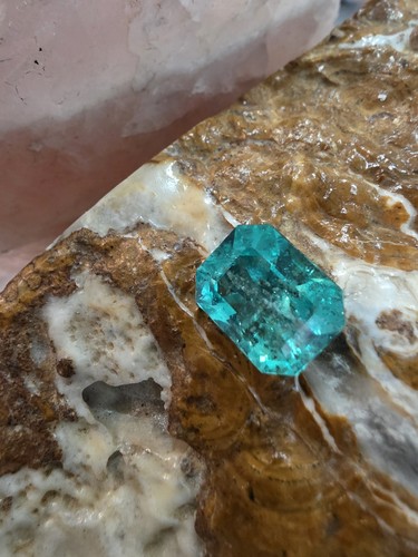 7.46 Loose Natural Colombian Emerald - photo 4