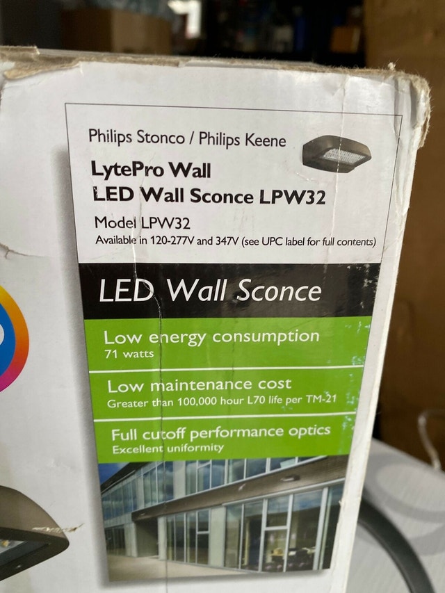 Philips led wall scone model LPw32 - photo 3