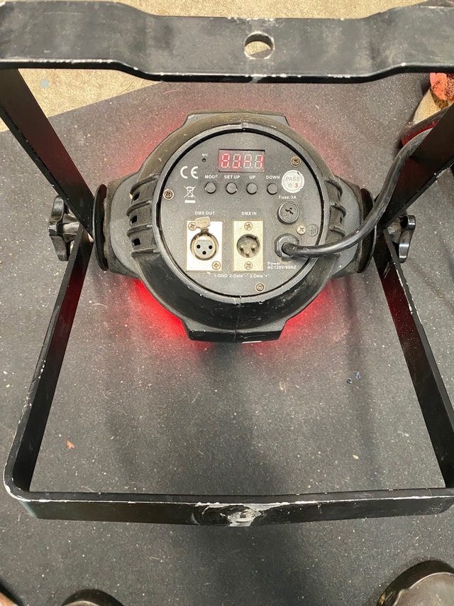 DJ lights microh professional products led max zoom quad