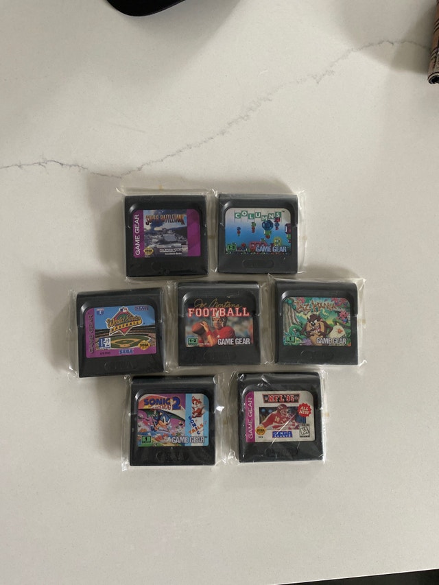 Game gear games Sonic the hedgehog two sonic tails game gear