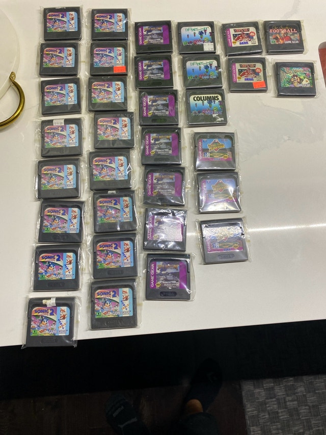 Game gear games Sonic the hedgehog two sonic tails game gear - photo 2