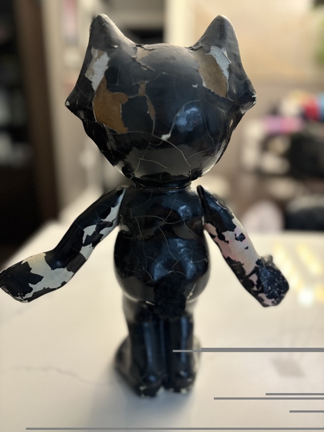 Felix the Cat Vintage Figurine 1920 original 13.5” - photo 2