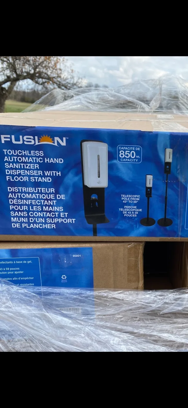 Fusion touchless, automatic hand sanitizer, dispenser