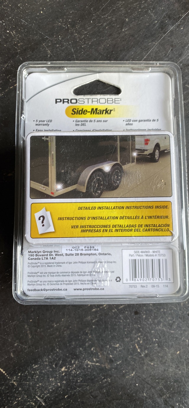prostrobe side-markr strobe safety lights - photo 2