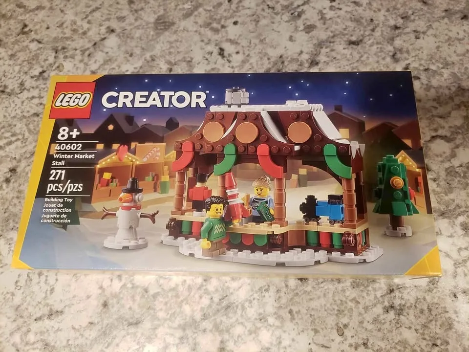 LEGO Christmas Winter Market Stall Set 40602