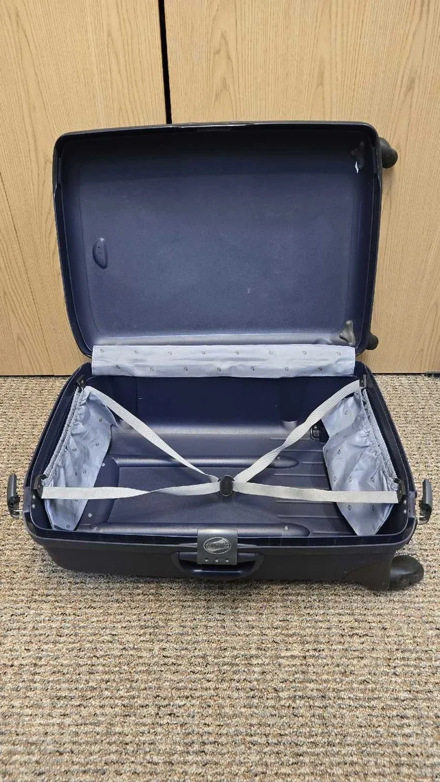 American Tourister Dark Blue Luggage