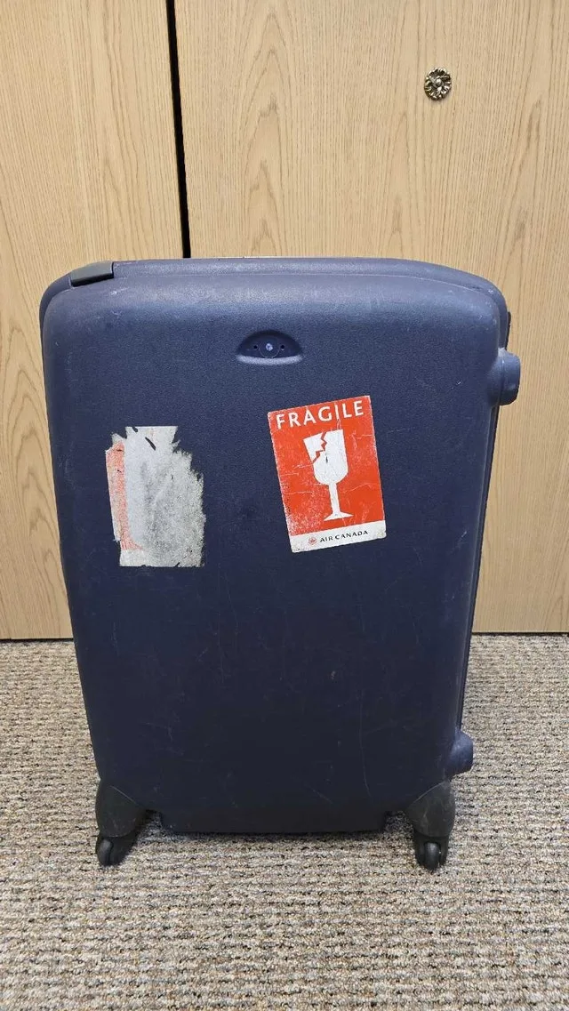American Tourister Dark Blue Luggage image indicator(4)