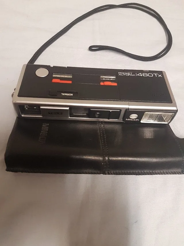 Vintage Minolta Pocket Autopak 460Tx Film Camera