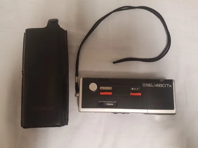 Vintage Minolta Pocket Autopak 460Tx Film Camera image indicator(2)