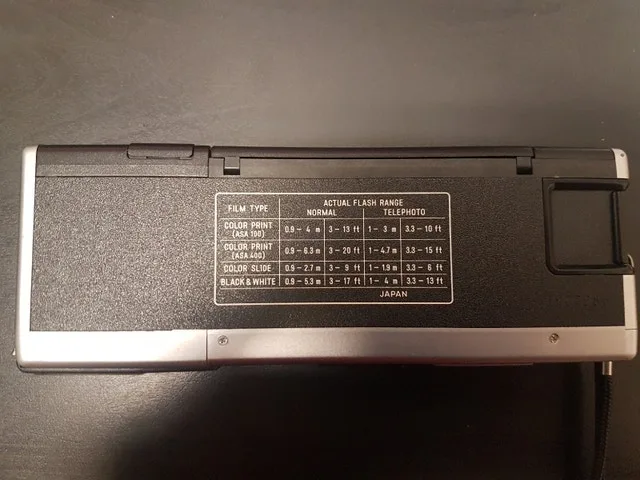 Vintage Minolta Pocket Autopak 460Tx Film Camera image indicator(5)